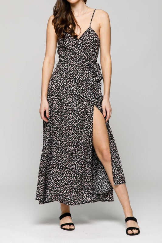 Paige Floral Wrap Dress – Mode Boutique